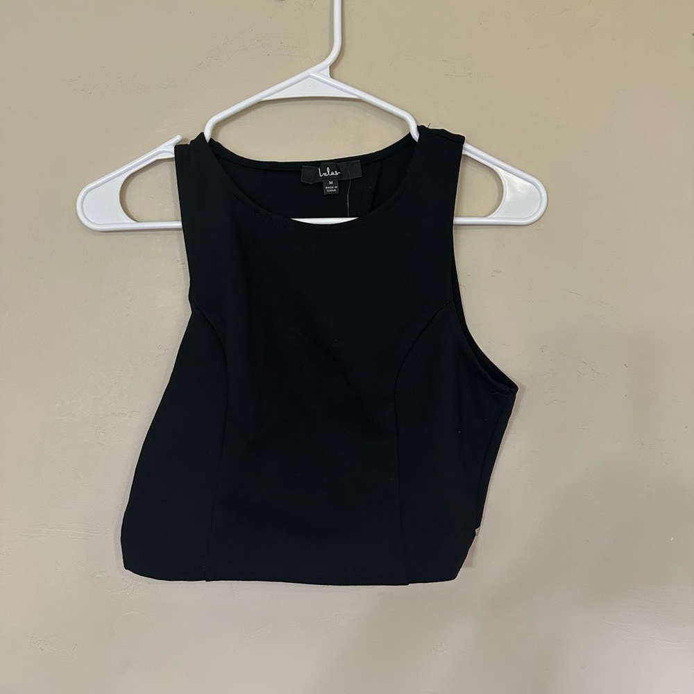 Lulus Top‎ black - Picture 2 of 4